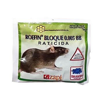 RODENTICIDA ROEFIN 0.0005 BB 10 GRS