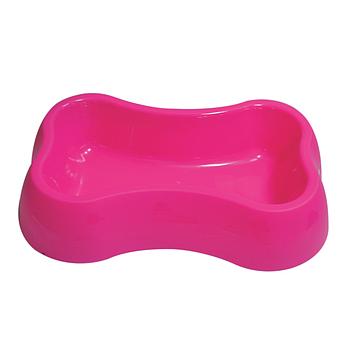 PLATO PLASTICO HUESO PARA PERRO