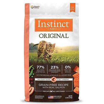 INSTINCT ORIGINAL GRAIN - FREE SALMON - CAT 4.5LB