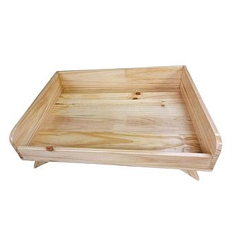 CAMA DE MADERA PARA PERRO