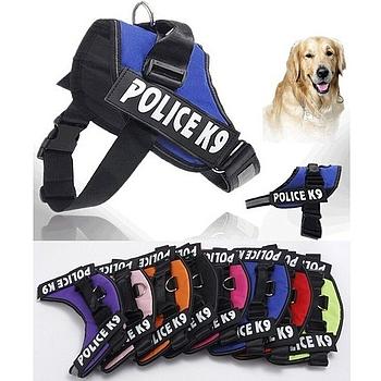 ARNES PARA PERRO POLICE K9 VARIOS COLORES