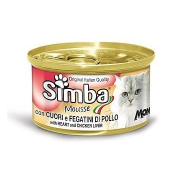 SIMBA COMIDA HUMEDA PARA GATO MOUSSE HIGADO DE POLLO 85g