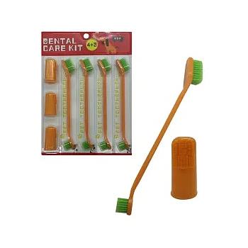CEPILLO DE DIENTES PARA MASCOTAS 7 PCS