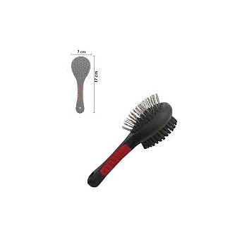 CEPILLO PARA MASCOTA PLASTICO DOBLE ABU