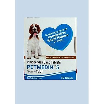PETMEDIN 5 MG CAJA 30 TABLETAS