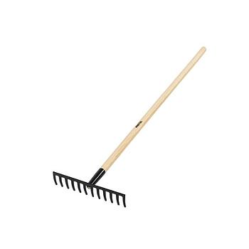 RASTRILLO RECTO DE 12 DIENTES MANGO DE 48 PLG PRETUL