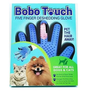 GUANTE DE BAÑO PARA MASCOTAS VARIOS COLORES BOBO TOUCH