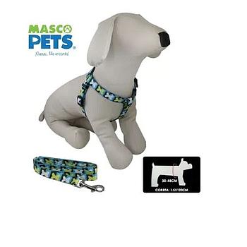 ARNES Y CORREA PARA PERRO S/M MASCO PETS