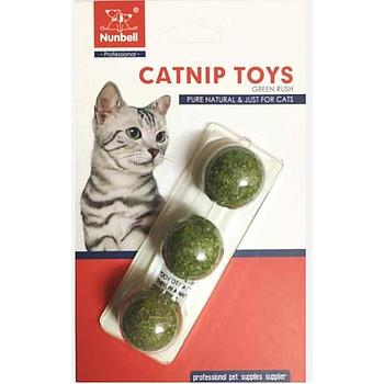 CATNIP TOYS 3 BOLITAS