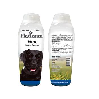 SHAMPOO PLATINUM PELO NEGRO 400 ML