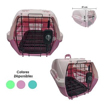 KENNEL TRANSPORTADOR DE MASCOTAS  PLASTICA HK-1607