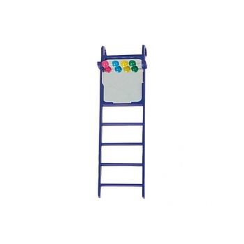 JUGUETE PARA AVES ESCALERA PLASTICA CON ESPEJO