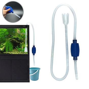 TUBO DE PLASTICO SIFON PARA CAMBIO DE AGUA DE ACUARIO