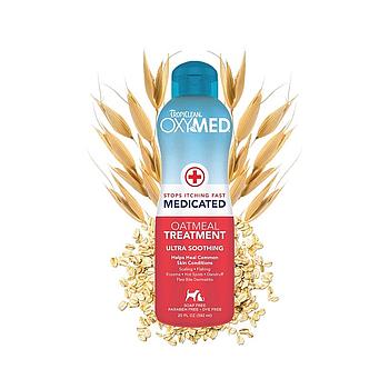 TROPICLEAN OXYMED MEDICATED OATMEAL TREATMENT 12 OZ