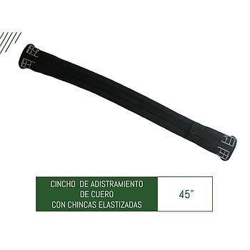 CINCHAS DE ADISTRAMIENTO DE CUERO CON ELASTICO 45"