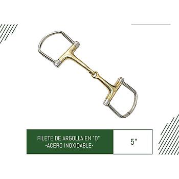 FILETE DE ARGOLLA EN D DORADO