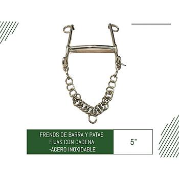 FRENO DE BARRA Y PATAS RIGIDAS CON CADENA