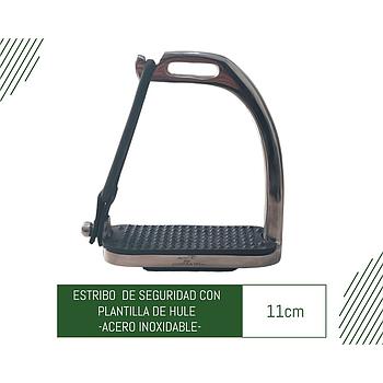 ESTRIBO CON HULE DE SEGURIDAD