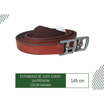 ESTRIBERA DE CUERO PREMIUM PAR