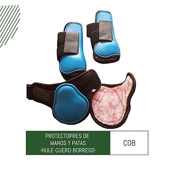 PROTECTORES DE PATAS PARA CABALLO CON PROTECCION DE LANA