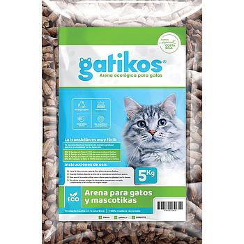 ARENA ECOLOGICA GATIKOS PARA MASCOTAS 5 KG