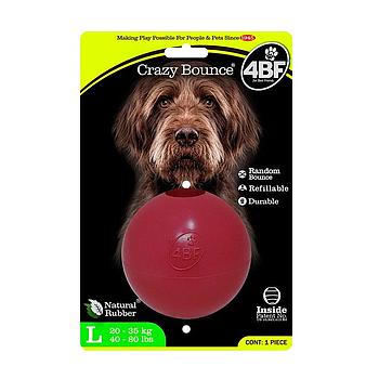JUGUETE 4BF NATURAL RUBBER CRAZY BOUNCE