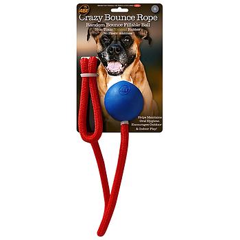 JUGUETE 4BF NATURAL RUBBER CRAZY BOUNCE ROPE