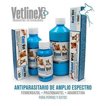 CANIVET ANTIPARASITARIO LIQUIDO SABOR A CARNE 5 ML