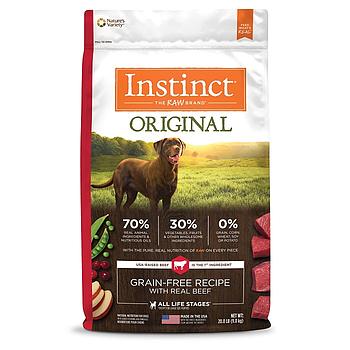 INSTINCT ORIGINAL GRAIN - FREE BEEF 20 LIBRAS