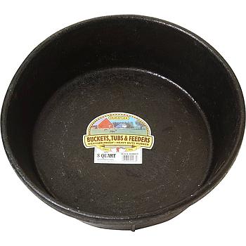COMEDERO PARA CABALLO DE HULE LITTLE GIANT 8 QUARTS