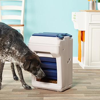 DISPENSADOR DE COMIDA AUTOMATICO PARA PERRO