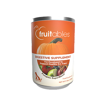 FRUITABLES DOG & CAT TREAT DIGESTIVE SUPPLEMENT