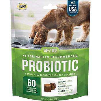 VET IQ PRE & PROBIOTIC 7.4 ONZ 60 SOFT CHEWS