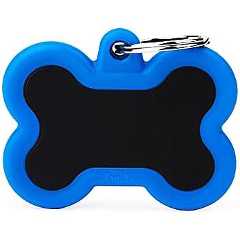 MY FAMILY TAG XL BLACK BONE ALUMINIUM WITH RUBBER