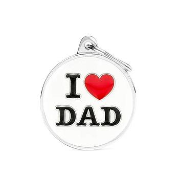 MY FAMILY TAG CHARMS I LOVE DAD