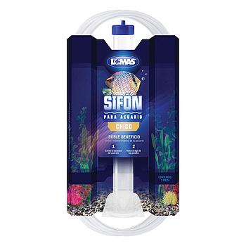 TUBO DE PLASTICO SIFON PARA CAMBIO DE AGUA DE ACUARIO LOMAS