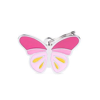 MY FAMILY TAG BUTTERFLY CHARM