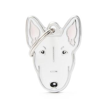 MY FAMILY TAG WHITE BULL TERRIER