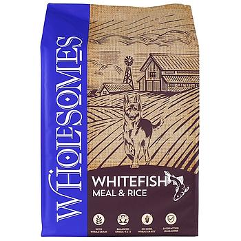 WHOLESOMES WHITE FISH MEAL & RICE 18.14 KG