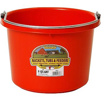 CUBO DURAFLEX ROJO 8 LT