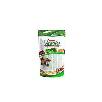 VEGGIE VEGETABLE BONGO DOG TREATS FILLED STICK