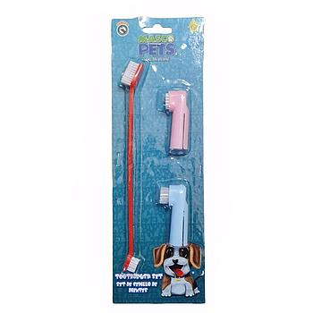 SET CEPILLO DE DIENTES 3 PIEZAS