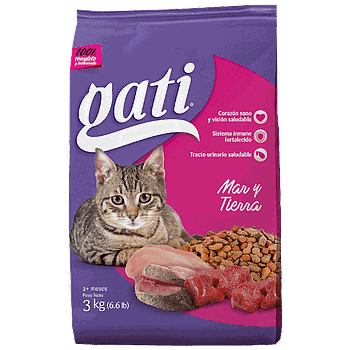 GATI MAR Y TIERRA 17.6 LIBRAS